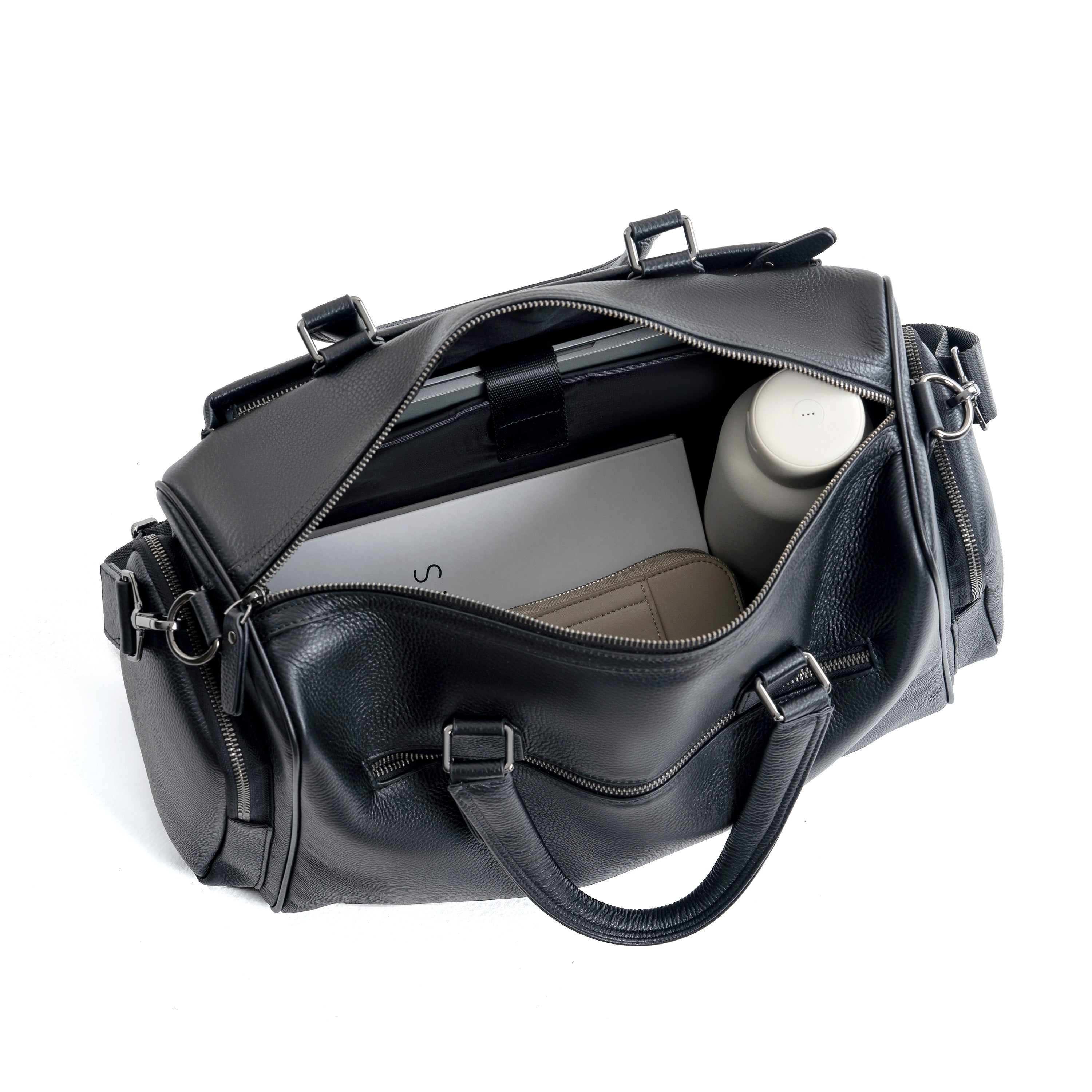 Black Handle Bag Duffel Bag