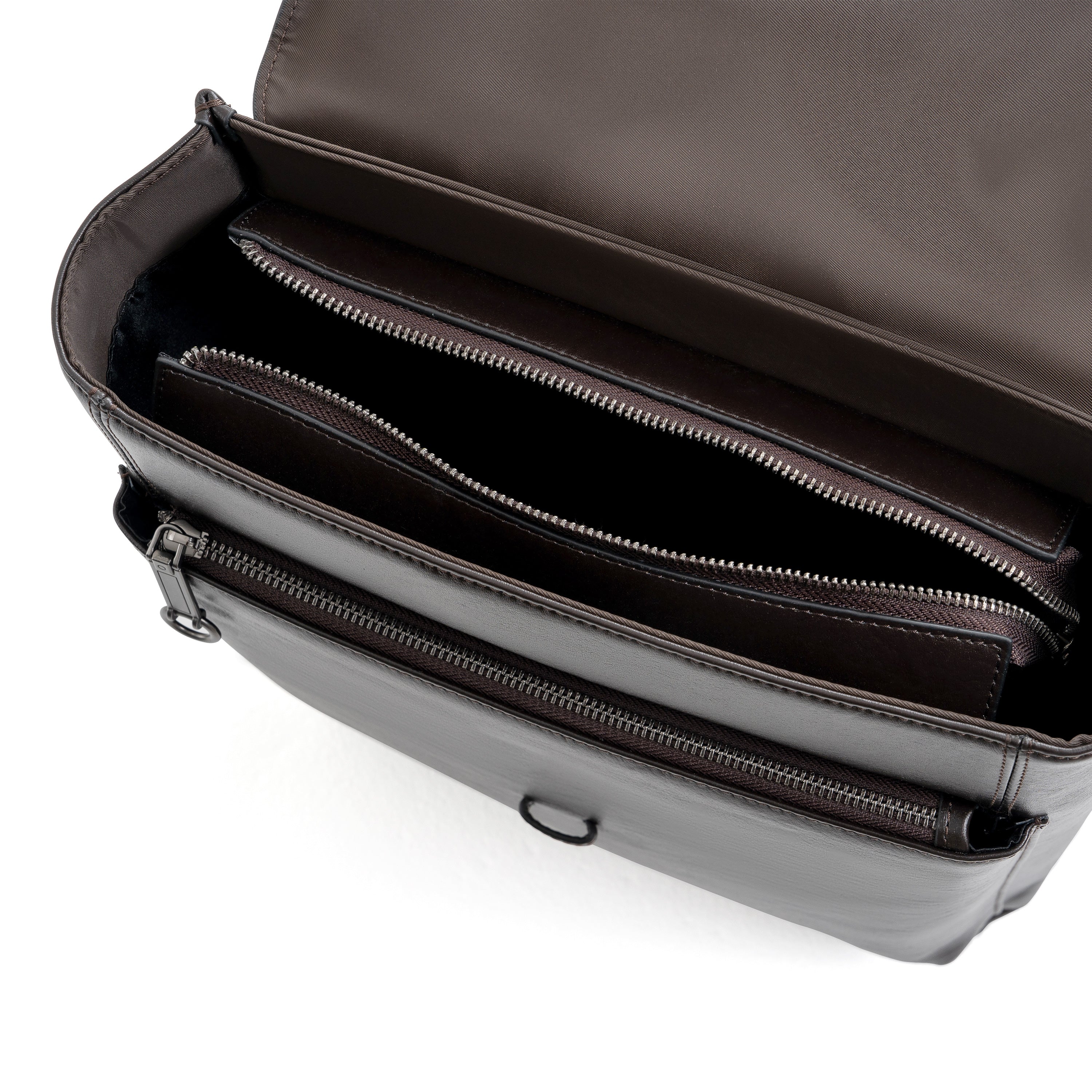 Brown Leather Backpack