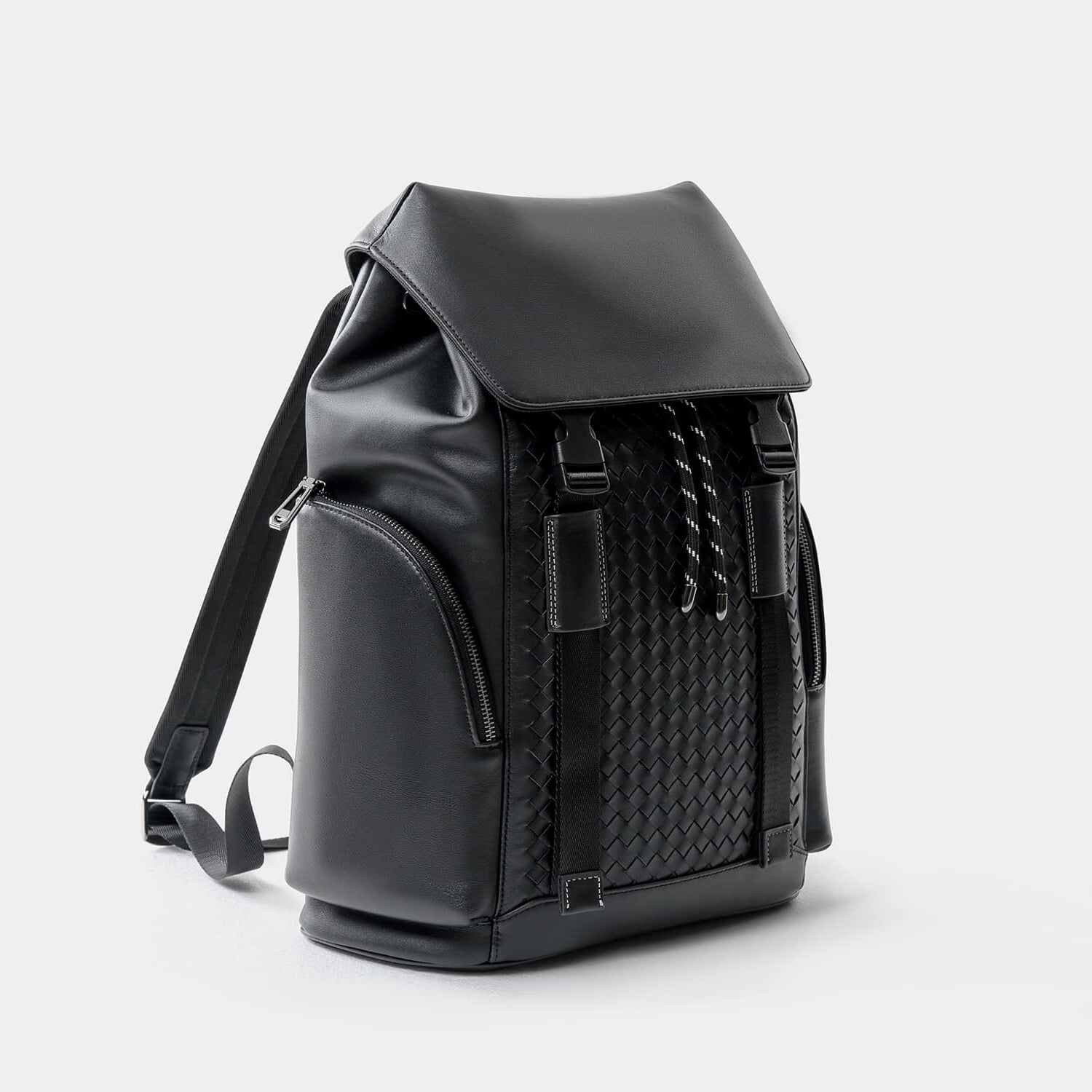 Black Drawstring Backpack