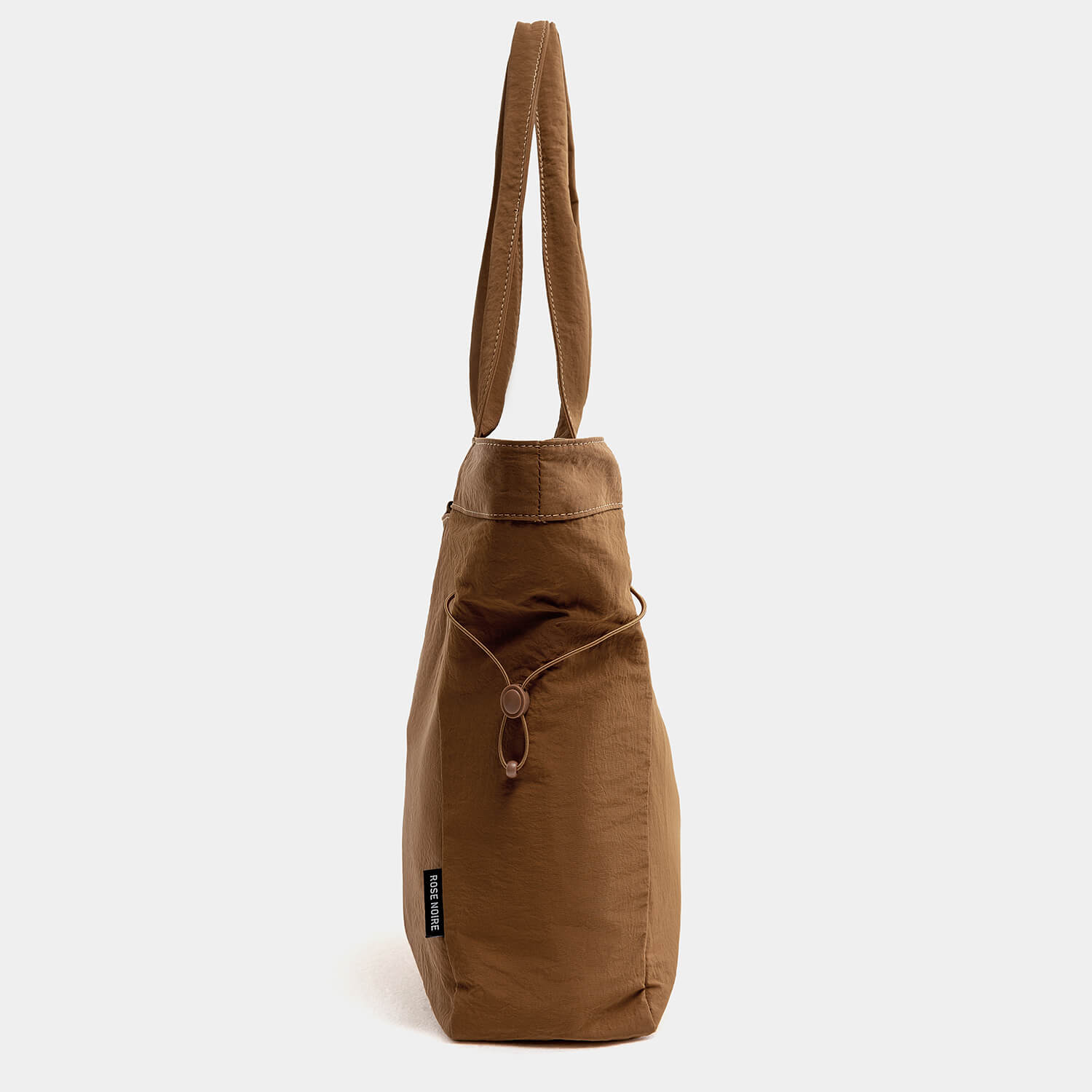 Journion Waterproof Nylon Tote Bag-Brown