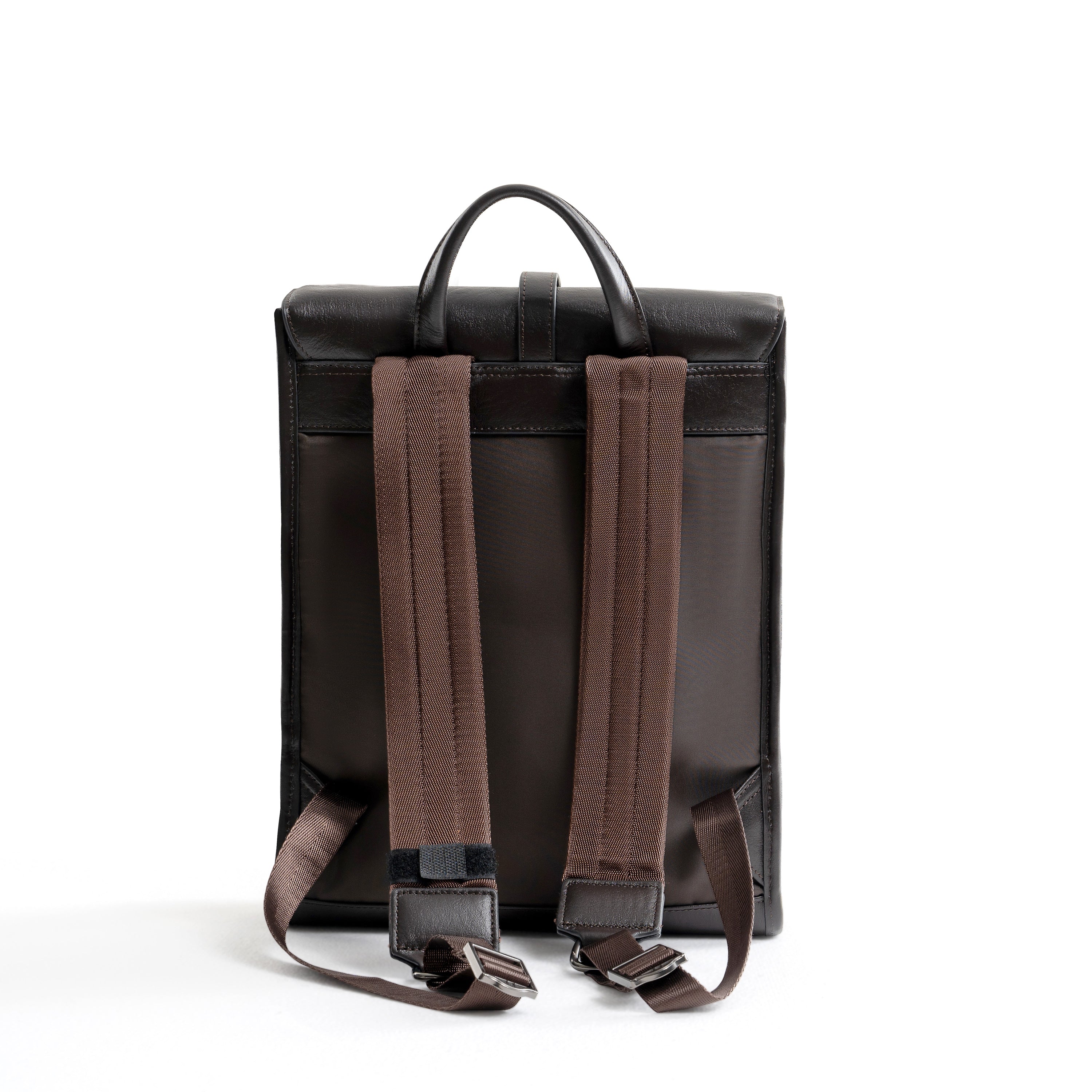 Brown Leather Backpack