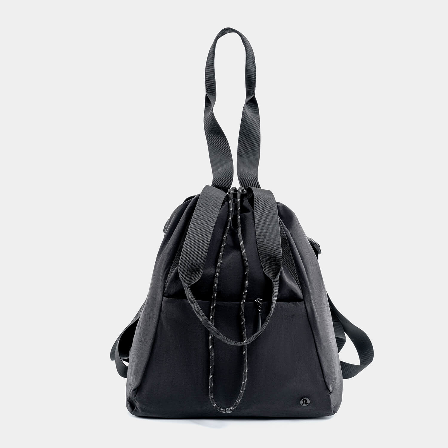 Journion Black Drawstring Shoulder Bags