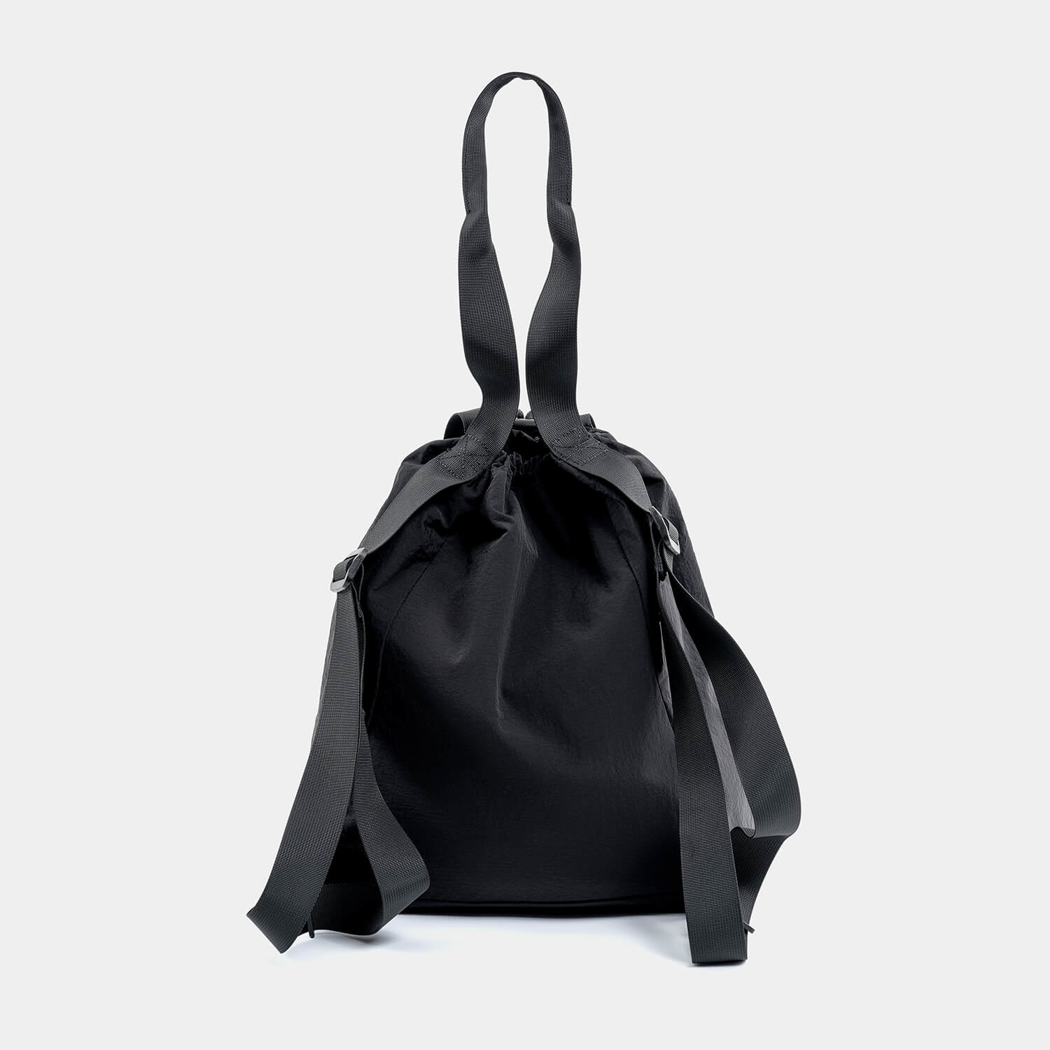 Journion Black Drawstring Shoulder Bags