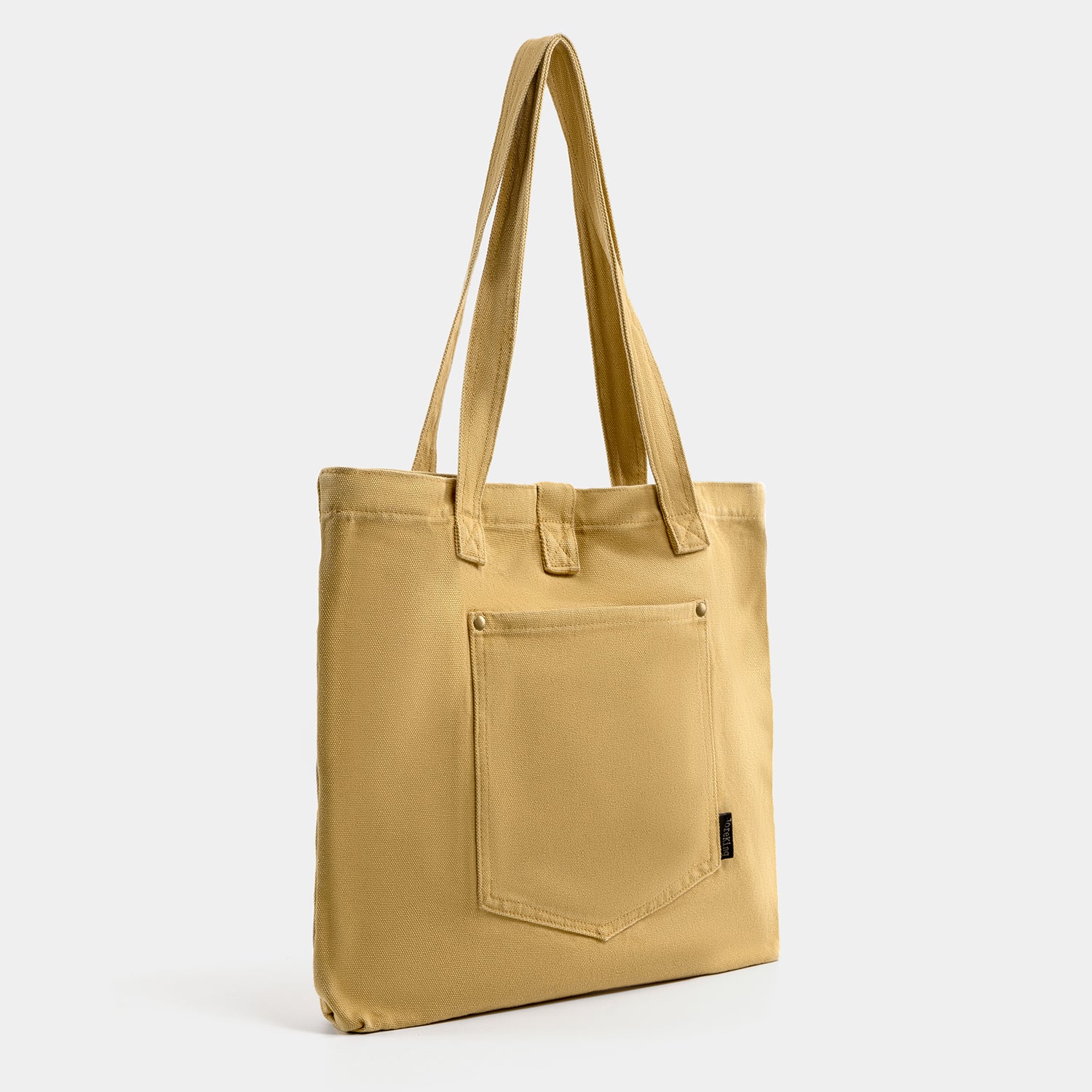 Canvas tote bag-yellow color