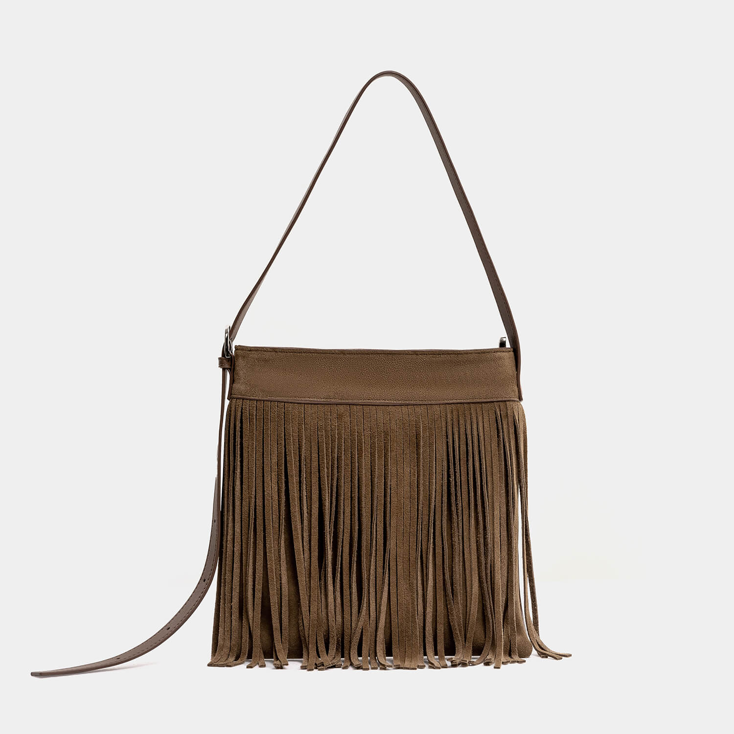 Suede Leather Shoulder Bag