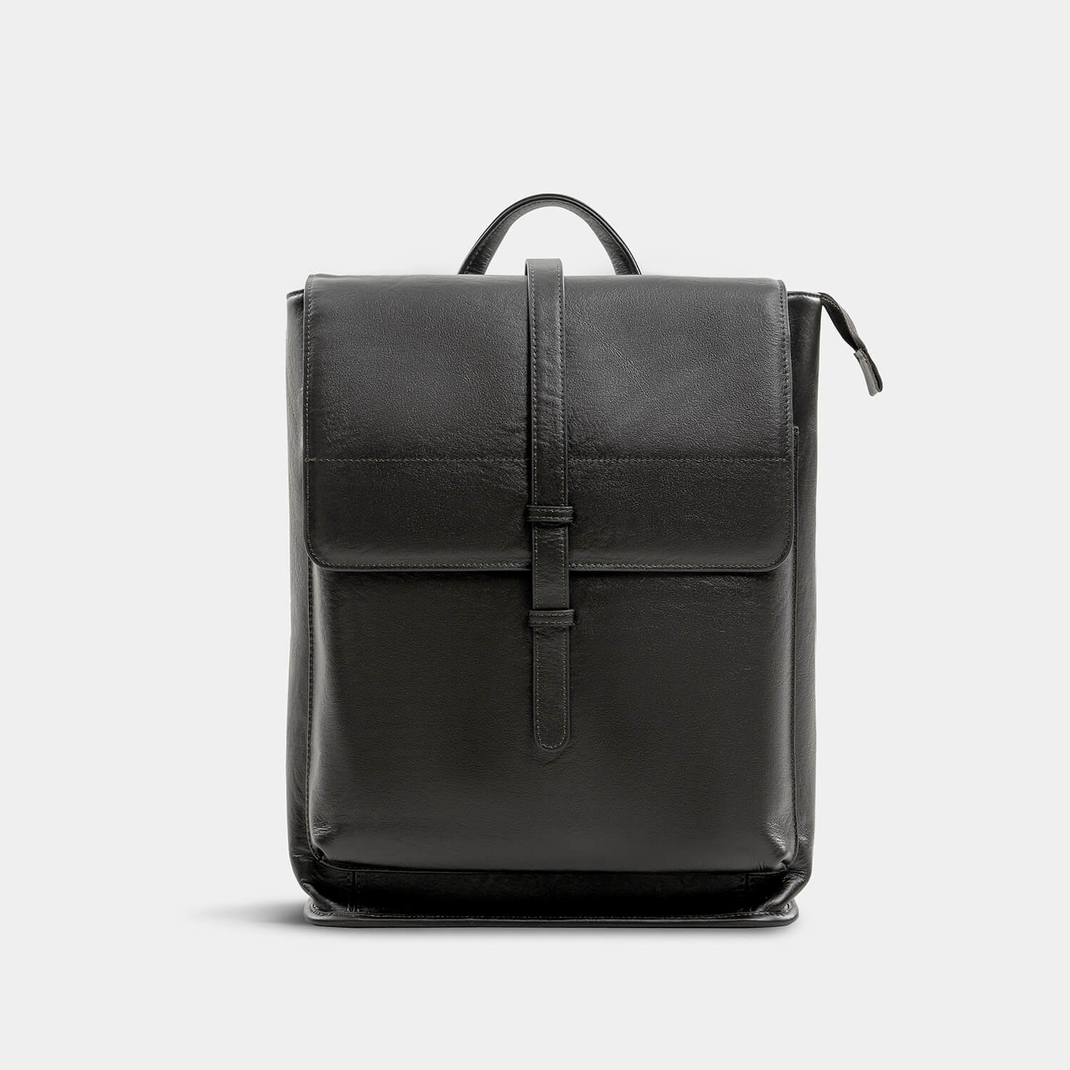 Brown Leather Backpack